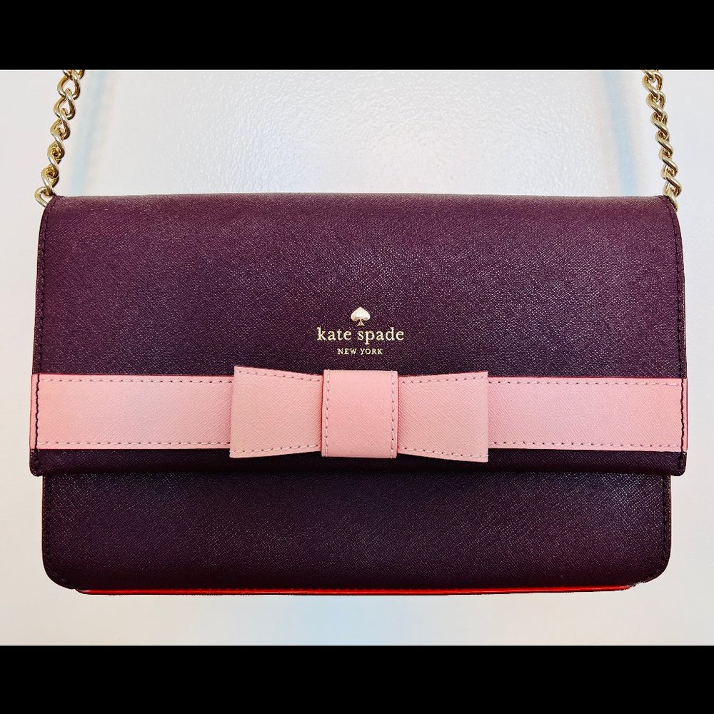 Kate Spade Kirk Park Veronique Saffiano Leather Crossbody